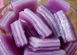 紫薯椰奶马蹄糕