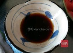 猪肉炒蒜苔的做法图解4