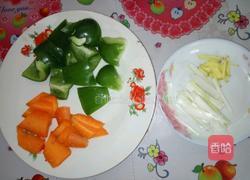 杏鲍菇炒肉丝的做法图解3