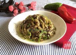 青椒炒茄子的做法图解13