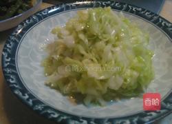 清炒包菜的做法图解4