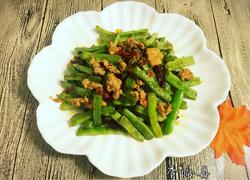 干煸四季豆肉末