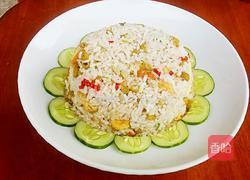 酸豆角炒花饭的做法图解14