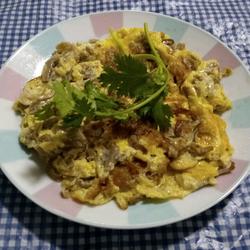 萝卜干煎蛋饼的做法[图]