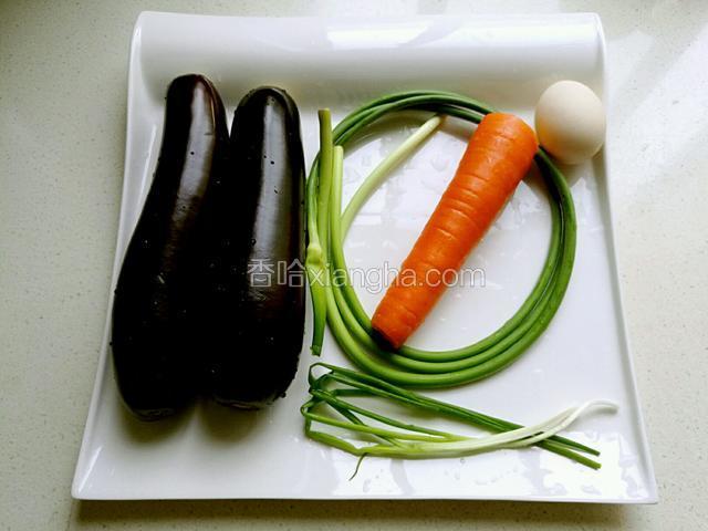 准备食材。