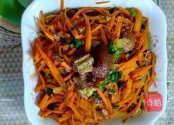 卤肉炒胡萝卜的做法图解7