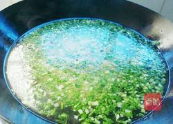 青菜豆腐末汤羹的做法图解5