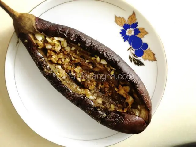 烤蒜香茄子