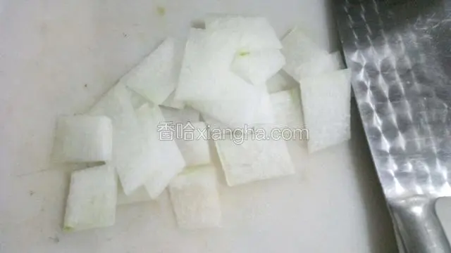 冬瓜切片
