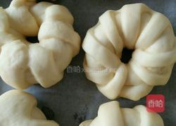 枣泥花环面包的做法图解13