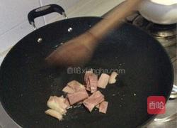 黄瓜炒培根的做法图解3