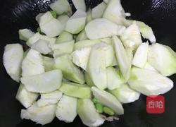 丝瓜 毛豆炒肉丝的做法图解6