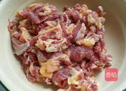 豆角蒸牛肉的做法图解2