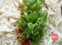 凉拌豆皮金针菇的做法图解6