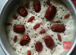 葡萄干发糕的做法图解3