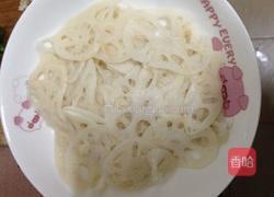 凉拌酸辣藕片的做法图解6