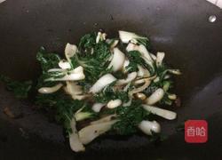豆豉小白菜的做法图解7