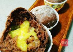 可可夹心坚果面包的做法图解11