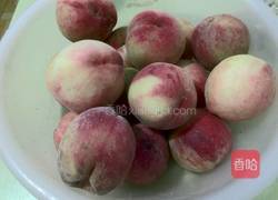 自制桃罐头的做法图解2