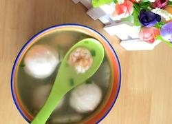 鲜虾仁冬瓜鱼丸汤