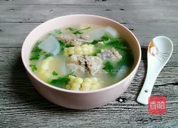白萝卜玉米排骨汤的做法图解14