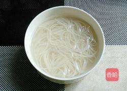 肉丁鸡蛋汤面的做法图解4