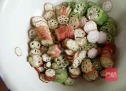 秋葵炒鸡蛋的做法图解3