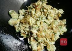 秋葵炒鸡蛋的做法图解8