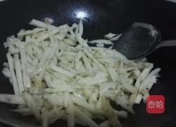 清炒藕丝的做法图解2