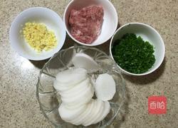 蒸萝卜肉卷的做法图解1