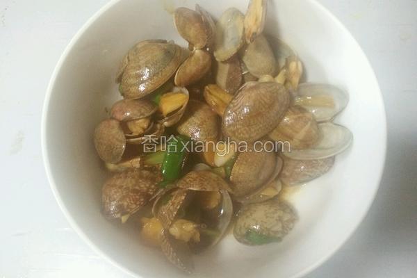 爆炒花蛤