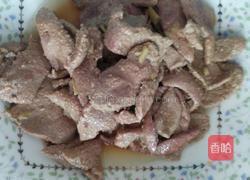 彩椒洋葱炒猪肝的做法图解5