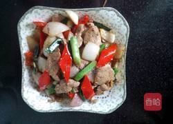 彩椒洋葱炒猪肝的做法图解10