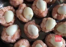 瘦肉鹌鹑蛋瓤鲜冬菇的做法图解6