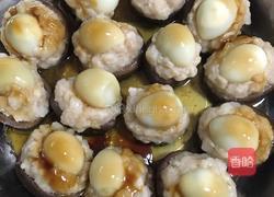 瘦肉鹌鹑蛋瓤鲜冬菇的做法图解7