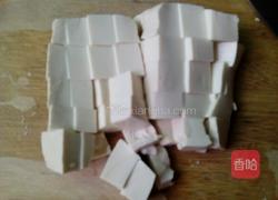 豆瓣酱烧豆腐的做法图解2