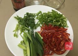 猪心炒辣椒的做法图解4