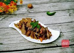  辣炒猪肝的做法图解12