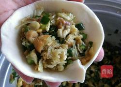 韭菜鸡蛋香菇素包子的做法图解8