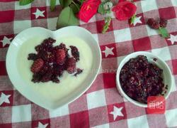 桑葚果酱酸奶的做法图解1