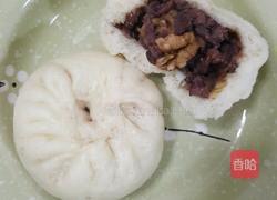 核桃红豆包的做法图解6