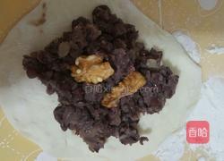 核桃红豆包的做法图解3