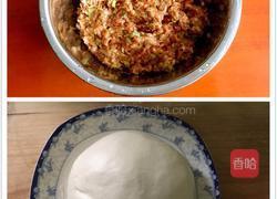 麦穗蒸饺(酸菜青椒鲜肉馅)的做法图解1