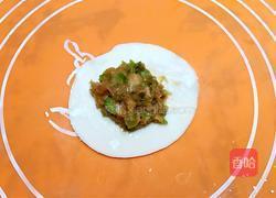 麦穗蒸饺(酸菜青椒鲜肉馅)的做法图解4