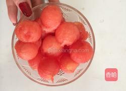 格格牌西瓜球冰沙的做法图解3