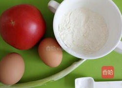 番茄鸡蛋卷的做法图解1