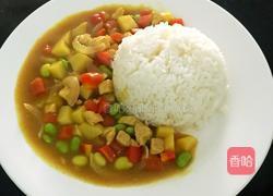 咖喱鸡块饭的做法图解8