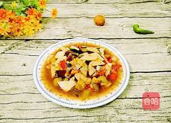 豆腐片炒茄子的做法图解9