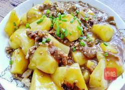 土豆焖牛肉的做法图解13