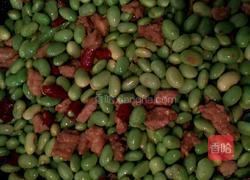 毛豆粒炒肉丁的做法图解4